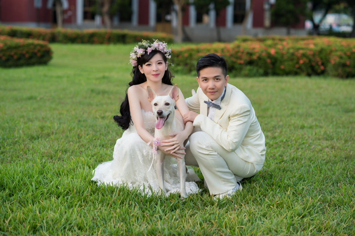 自然婚紗照,寵物婚紗,台中婚紗推薦,EVEN