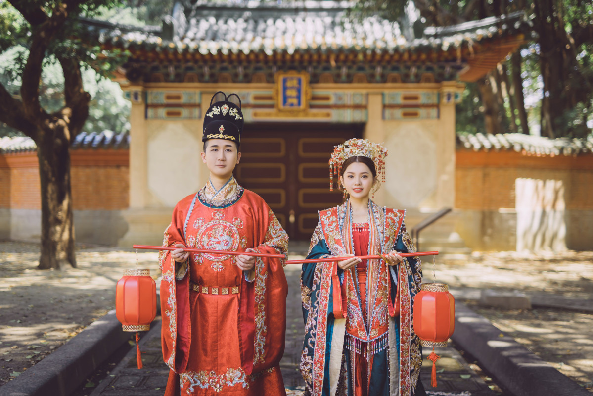中式婚紗照,台中孔廟,台中婚紗推薦,EVEN