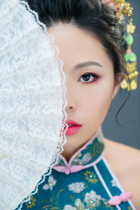 中式婚紗照,華納婚紗攝影棚,台中婚紗推薦,EVEN