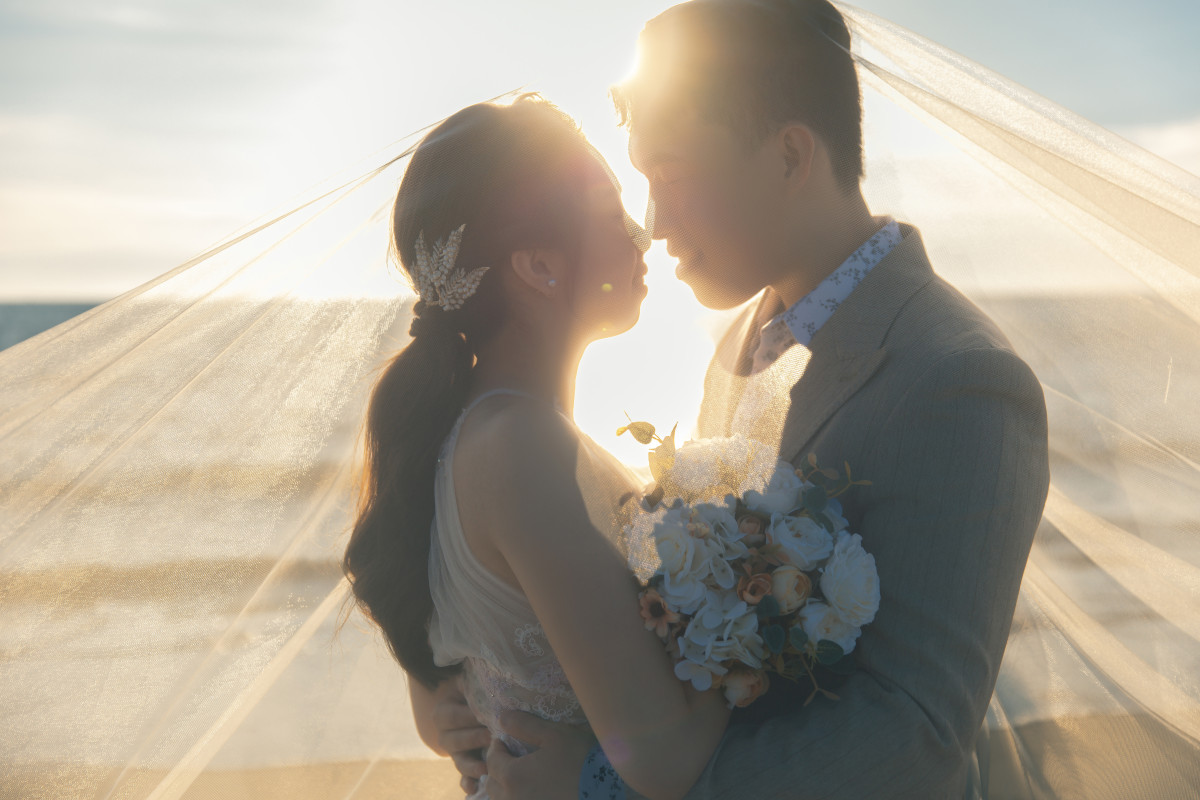 自然婚紗照,海邊婚紗,台中婚紗推薦,怡攝