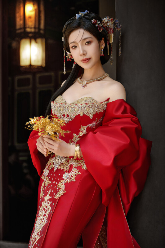 中式婚紗照,旗袍婚紗,台北婚紗景點,台北拍婚紗景點,林本源園邸