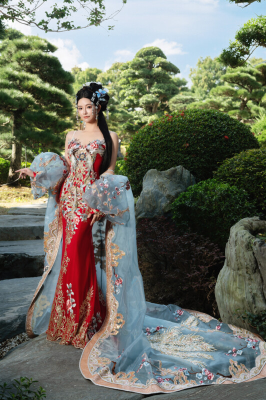 中式婚紗