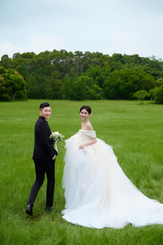 台中婚紗推薦,桃園婚紗推薦,自然婚紗照,草地婚紗,都會公園