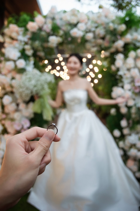 台中婚紗推薦,桃園婚紗推薦,韓式婚紗,棚內婚紗照,華納婚紗攝影棚內