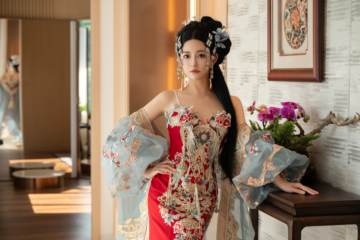 新中式,宴客禮服