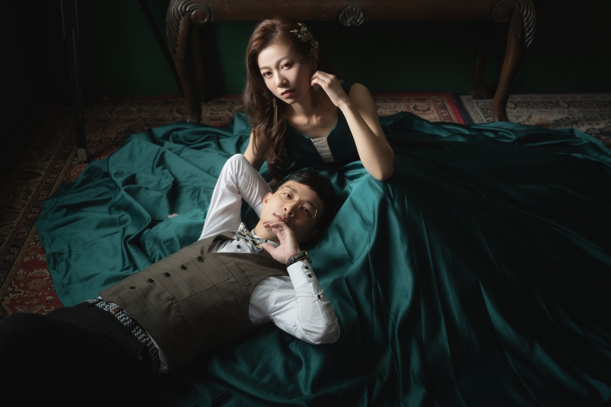 台中婚紗店,台中婚紗推薦,婚紗照推薦,華納婚紗評價,中式婚紗