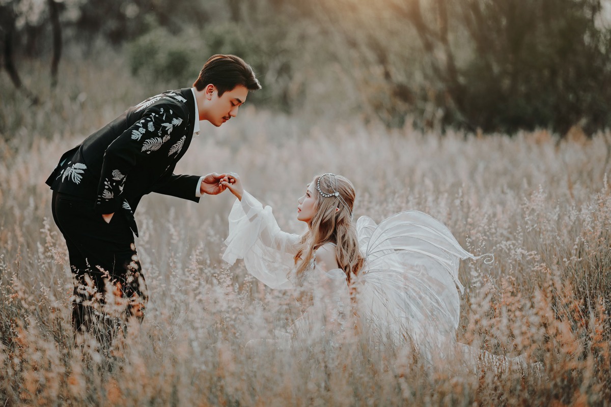 台中婚紗店,台中婚紗推薦,婚紗照推薦,華納婚紗評價,個性婚紗,中式婚紗