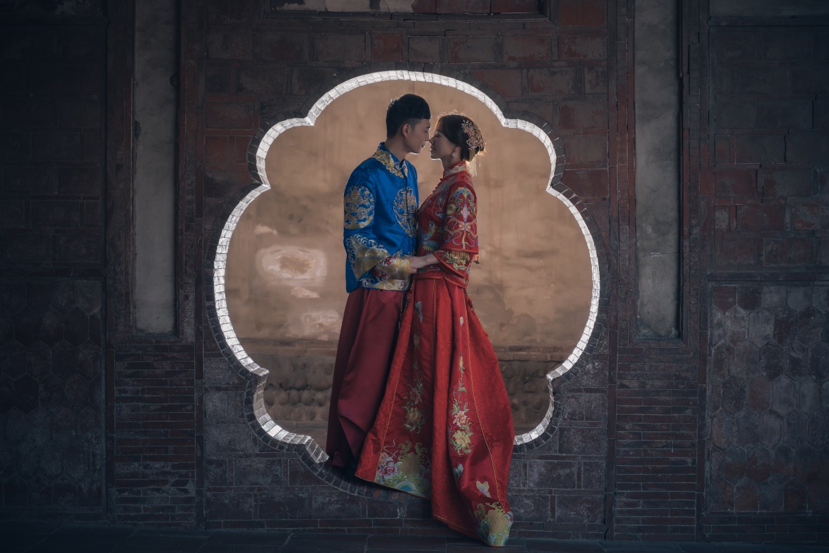 台中婚紗店,台中婚紗推薦,婚紗照推薦,華納婚紗評價,中式婚紗