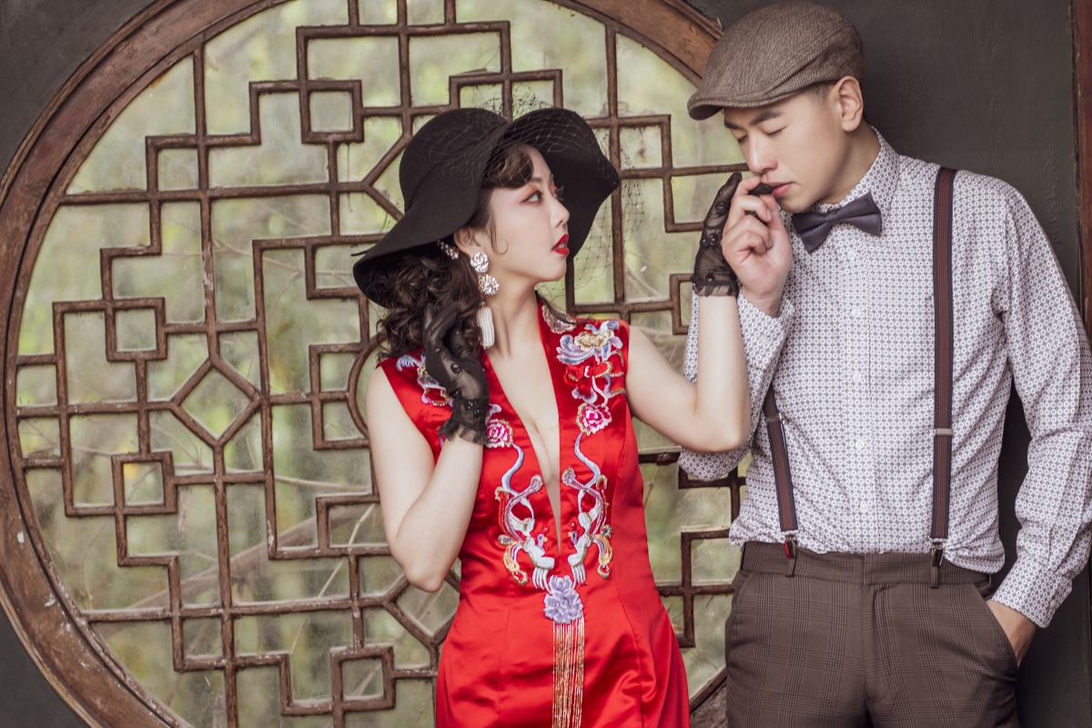 中式婚紗,桃園婚紗店,桃園婚紗推薦,婚紗照推薦,華納婚紗評價