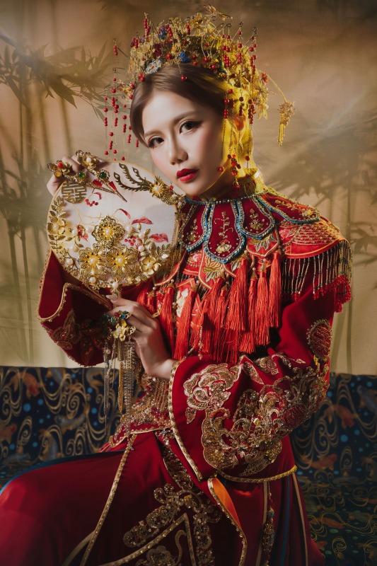 台中婚紗店,台中婚紗推薦,婚紗照推薦,華納婚紗評價,個性婚紗,中式婚紗