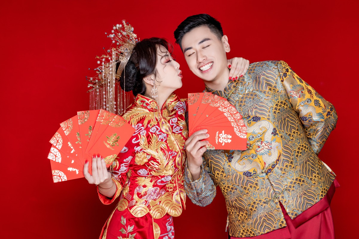 中式婚紗,桃園婚紗店,桃園婚紗推薦,婚紗照推薦,華納婚紗評價