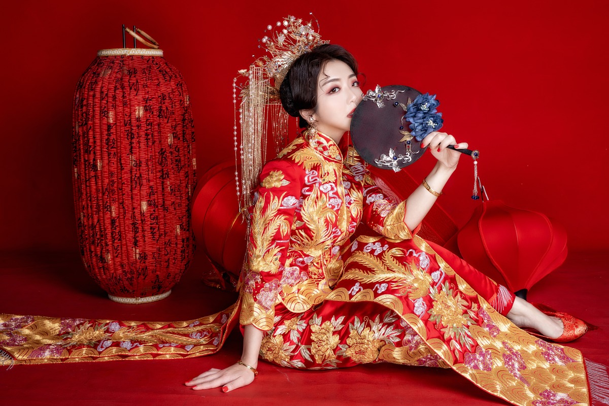 中式婚紗,桃園婚紗店,桃園婚紗推薦,婚紗照推薦,華納婚紗評價