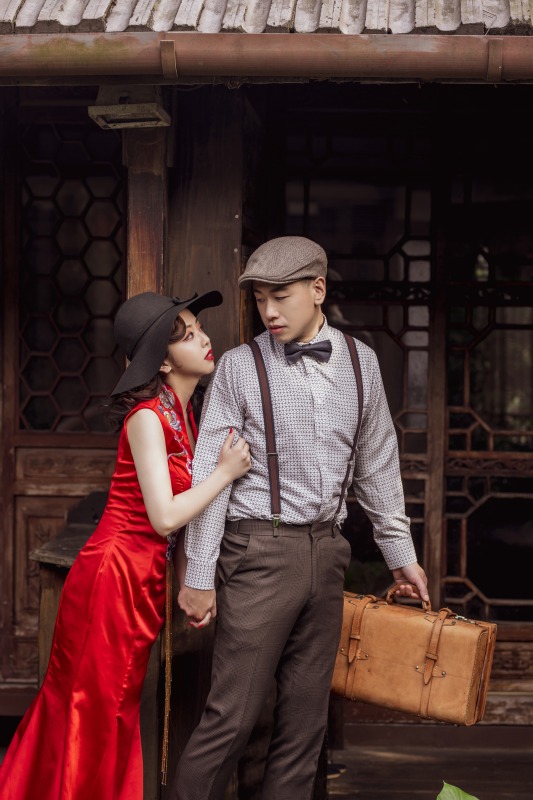 中式婚紗,桃園婚紗店,桃園婚紗推薦,婚紗照推薦,華納婚紗評價