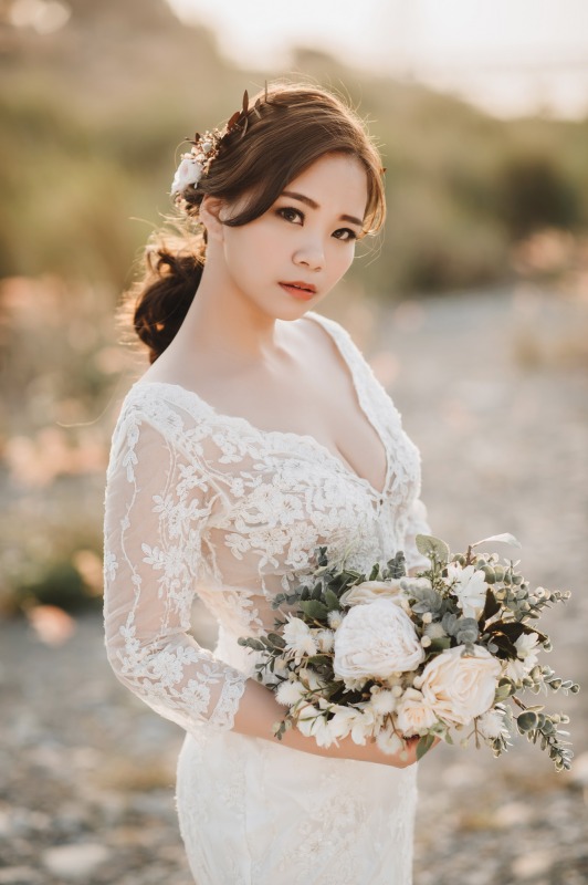 中式婚紗、婚紗照推薦、桃園婚紗店、桃園婚紗推薦、華納婚紗評價