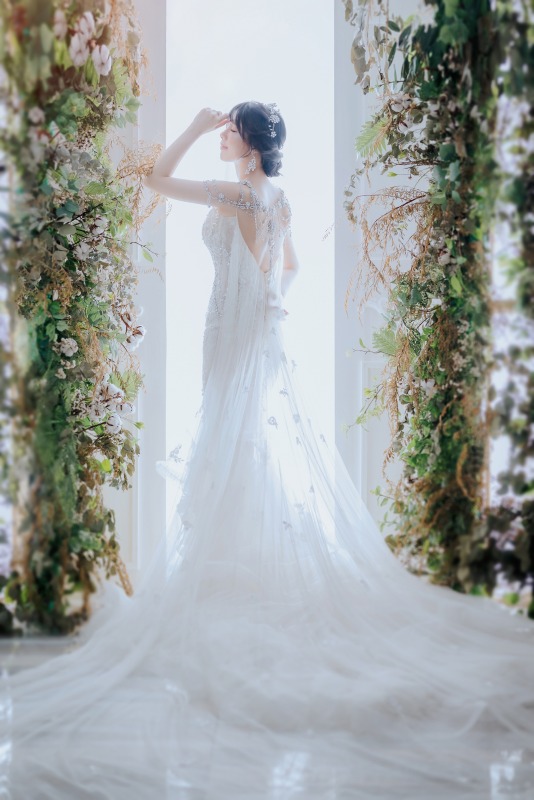 中式婚紗、台中婚紗店、台中婚紗推薦、婚紗照推薦、華納婚紗評價