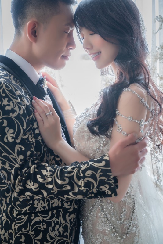 中式婚紗、台中婚紗店、台中婚紗推薦、婚紗照推薦、華納婚紗評價