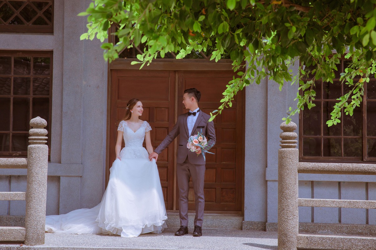 中式婚紗、婚紗照推薦、桃園婚紗店、桃園婚紗推薦、華納婚紗評價