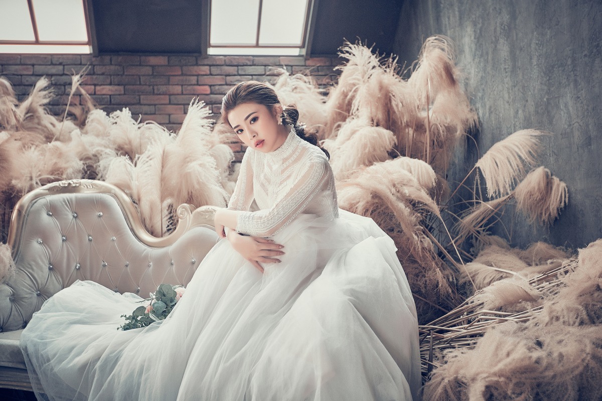 中式婚紗、婚紗照推薦、桃園婚紗店、桃園婚紗推薦、華納婚紗評價