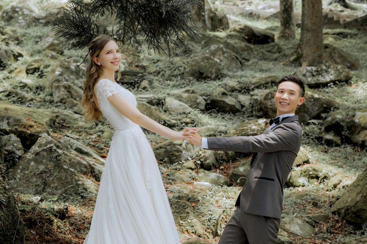 中式婚紗、婚紗照推薦、桃園婚紗店、桃園婚紗推薦、華納婚紗評價
