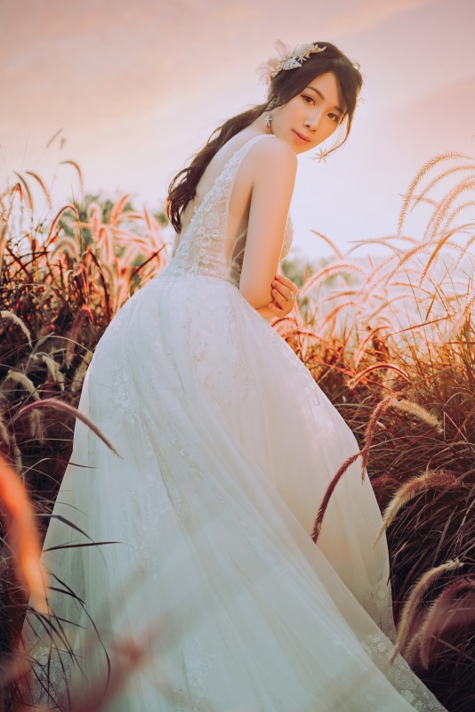 中式婚紗、台中婚紗店、台中婚紗推薦、婚紗照推薦、華納婚紗評價