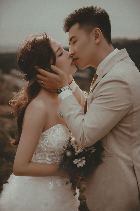 中式婚紗、台中婚紗店、台中婚紗推薦、婚紗照推薦、華納婚紗評價