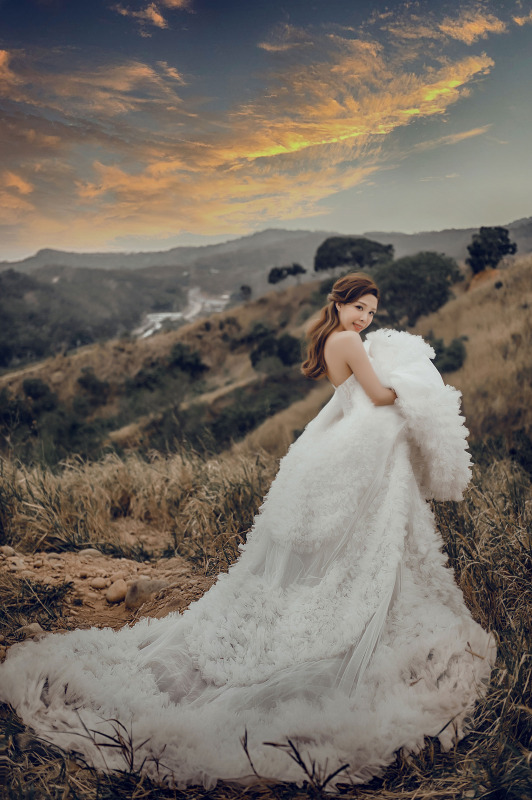 中式婚紗、台中婚紗店、台中婚紗推薦、婚紗照推薦、華納婚紗評價