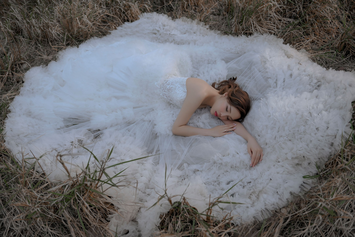 中式婚紗、台中婚紗店、台中婚紗推薦、婚紗照推薦、華納婚紗評價