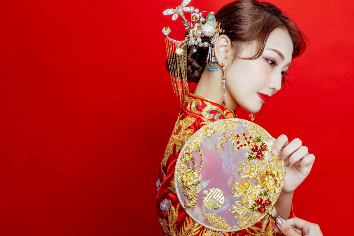 中式婚紗、婚紗照推薦、桃園婚紗店、桃園婚紗推薦、華納婚紗評價