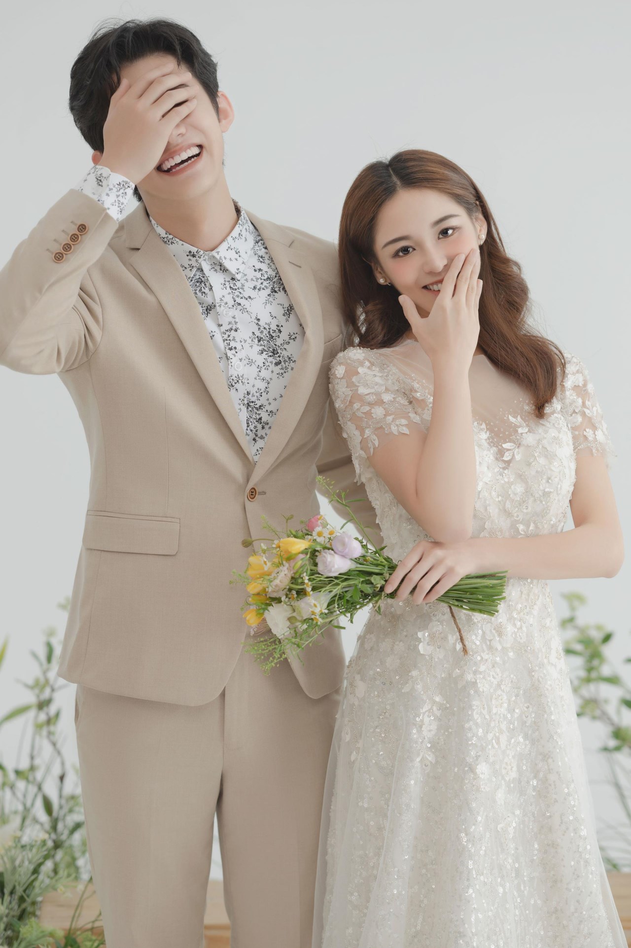 韓式婚紗照,韓風婚紗,韓系婚紗,室內棚拍婚紗照,桃園婚紗推薦