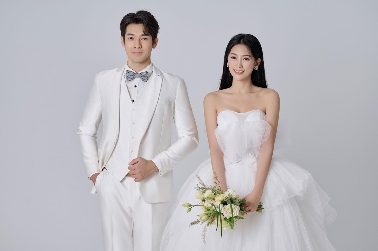 韓式婚紗照,韓風婚紗,韓系婚紗,室內棚拍婚紗照,桃園婚紗推薦