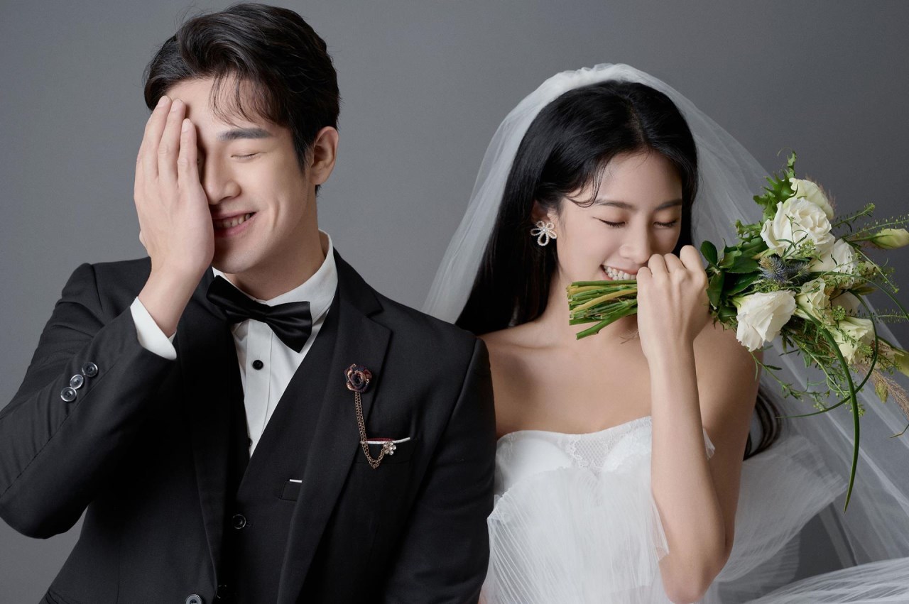 韓式婚紗照,韓風婚紗,韓系婚紗,室內棚拍婚紗照,桃園婚紗推薦